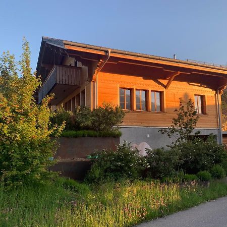 Chalet Park Apartment mit Sauna Hamam Diemtigen Exterior foto
