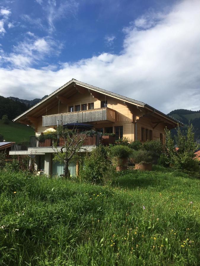 Chalet Park Apartment mit Sauna Hamam Diemtigen Exterior foto
